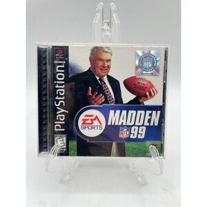 NFL Madden ‘99 Playstation 1 PS1 EA Sports **Case and Manual only